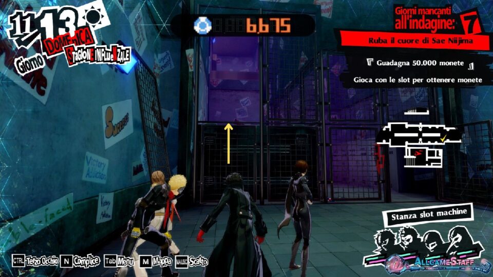 P5R - Palazzo di Niijima Sae