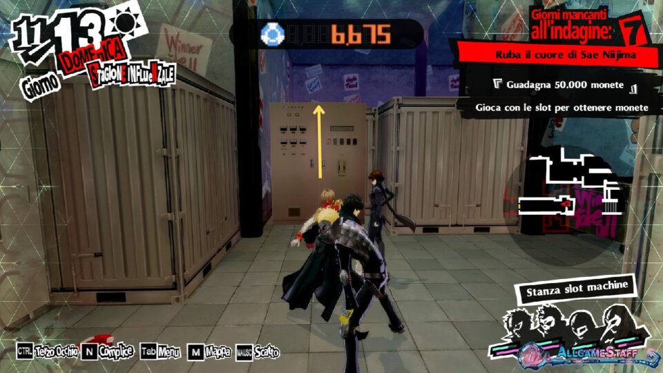 P5R - Palazzo di Niijima Sae