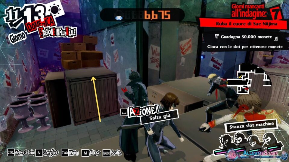 P5R - Palazzo di Niijima Sae