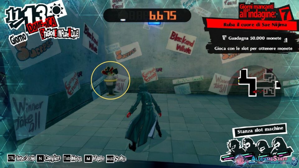 P5R - Palazzo di Niijima Sae