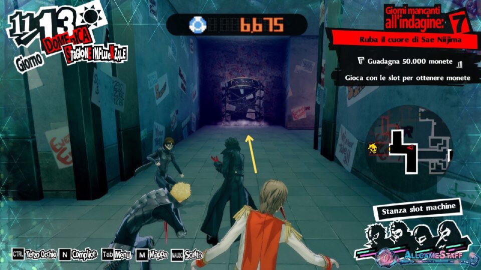 P5R - Palazzo di Niijima Sae