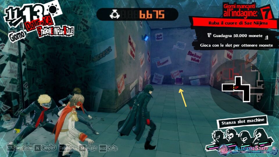 P5R - Palazzo di Niijima Sae