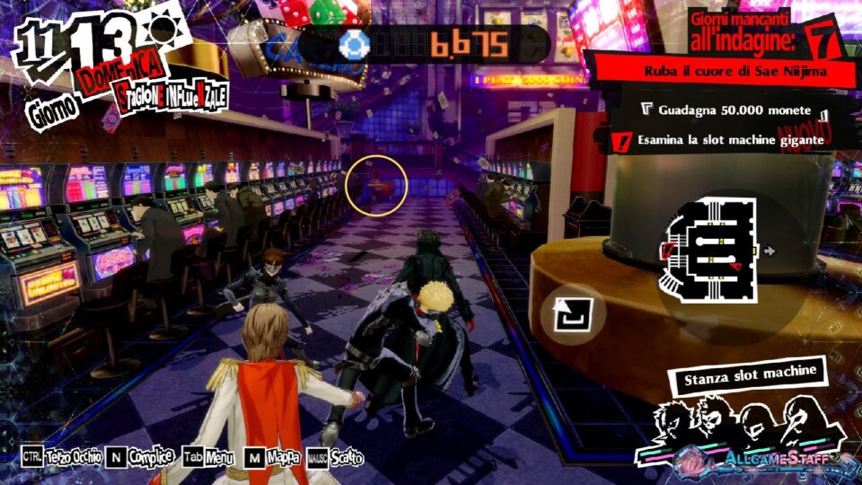 P5R - Palazzo di Niijima Sae