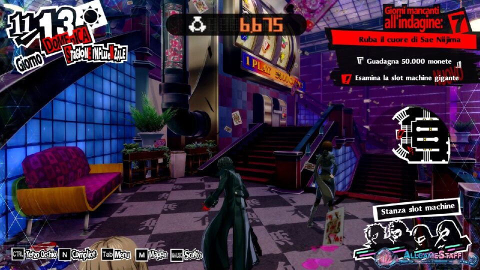 P5R - Palazzo di Niijima Sae