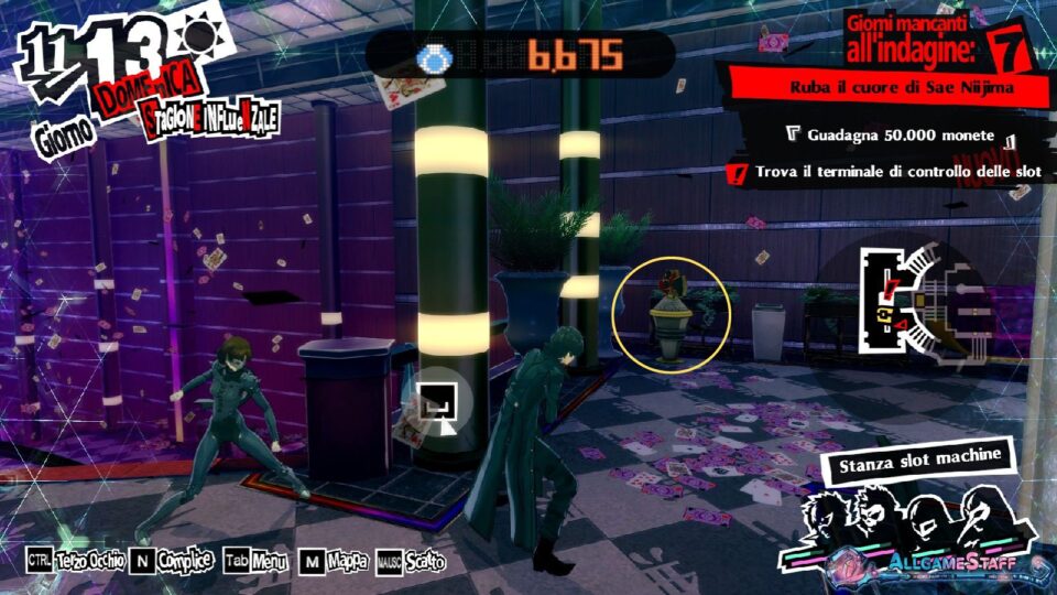P5R - Palazzo di Niijima Sae
