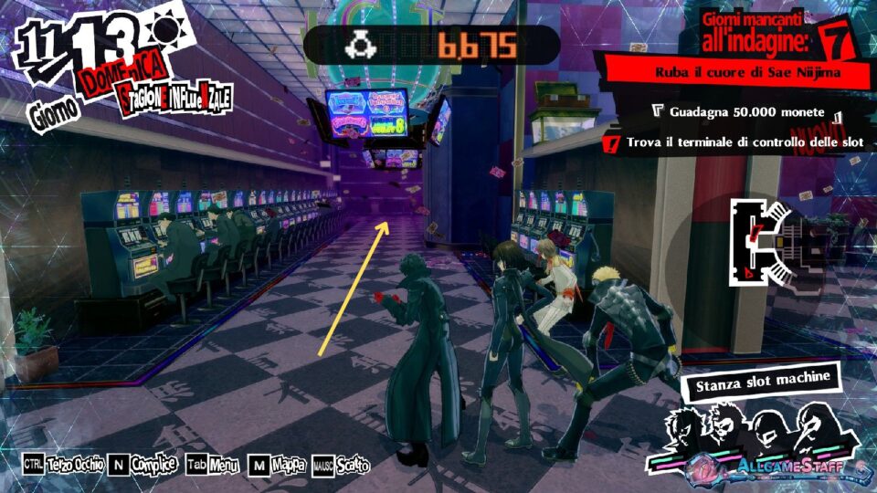 P5R - Palazzo di Niijima Sae
