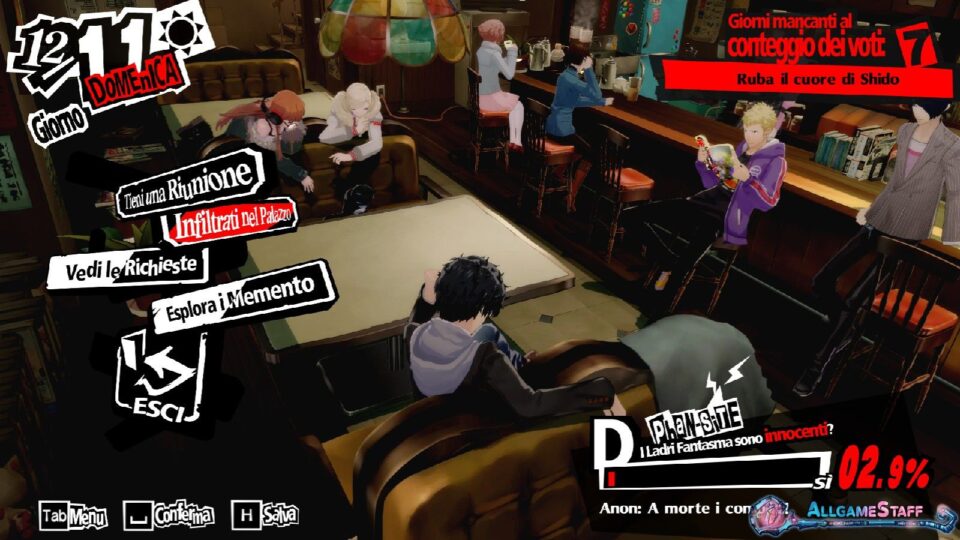 Settimana 33 di Persona 5 Royal
