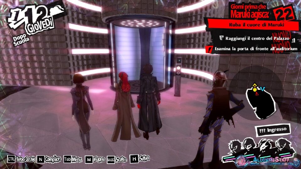 P5R - Palazzo di Maruki