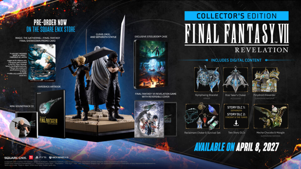 Collector's Edition di Final Fantasy VII Revelation